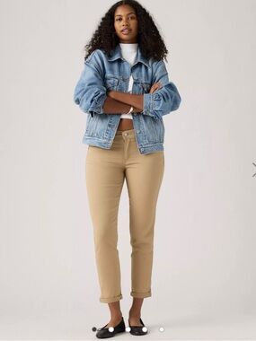Levi's Women's Cropped Khaki Ankle Jeans
